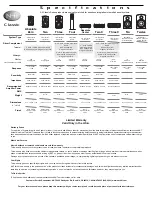 Предварительный просмотр 4 страницы NHT Classic Absolute Center Setup Manual