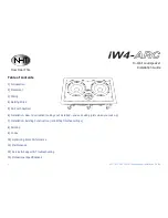 Preview for 1 page of NHT iW4-ARC Installation Manual