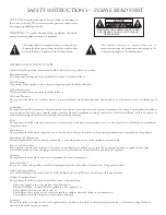 Preview for 2 page of NHT Studio Monitor A-20 Owner'S Manual