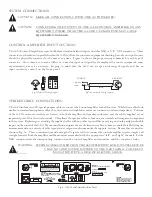 Preview for 4 page of NHT Studio Monitor A-20 Owner'S Manual