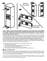 Предварительный просмотр 5 страницы NHT VS-1.2a Owner'S Manual