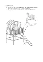 Предварительный просмотр 24 страницы NI Climbing Frames Karlas Kingdom Instruction Manual