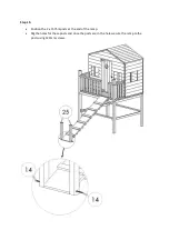 Предварительный просмотр 25 страницы NI Climbing Frames Karlas Kingdom Instruction Manual