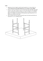 Preview for 14 page of NI Climbing Frames Trinity Towers Instruction Manua