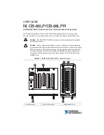 NI CB-68LP User Manual preview