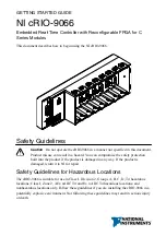 Preview for 1 page of NI cRIO-9066 Getting Started Manual