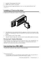 Предварительный просмотр 5 страницы NI cRIO-9067 Getting Started Manual