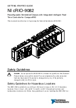 Preview for 1 page of NI cRIO-9082 Getting Started Manual