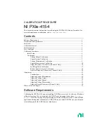 NI PXIe-4154 Manual предпросмотр