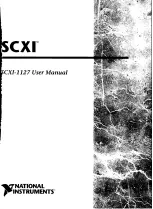 Предварительный просмотр 2 страницы NI SCXI-1127 User Manual