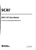 Предварительный просмотр 3 страницы NI SCXI-1127 User Manual