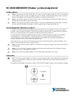 Предварительный просмотр 114 страницы NI USB-6008 Safety And Usage Manual