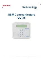 NIBBLE GC-36 Quick Start Manual preview