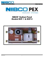 Nibco RHP-1 Installation And Operation Manual предпросмотр