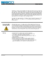 Preview for 14 page of Nibco RHP-1 Installation And Operation Manual