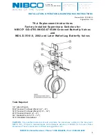 Nibco TS-4 Installation, Operation & Maintenance Instructions предпросмотр