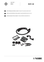 Nibe ACK 22 Installation Instructions Manual preview