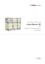 Nibe AirSite GreenMaster-HP 12 Series Installer Manual preview