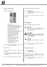 Предварительный просмотр 8 страницы Nibe AP-AW10 Operating Manual