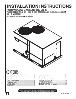 Nibe Climate Master RGED Series Installation Instructions Manual preview