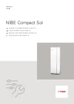 Предварительный просмотр 1 страницы Nibe Compact Sol 300 User'S And Installer'S Manual