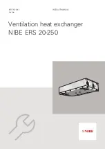 Предварительный просмотр 1 страницы Nibe ERS 20-250 Installer Manual