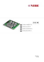 Nibe EXC 40 Installer Manual preview