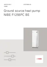 Предварительный просмотр 1 страницы Nibe F1255PC BE User Manual