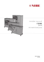 Nibe F2040-12 Installer Manual preview