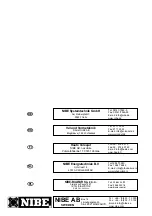 Предварительный просмотр 40 страницы Nibe Fighter 1210 Installation And Maintenance Instructions Manual