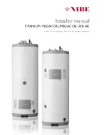 Предварительный просмотр 1 страницы Nibe TITANIUM MEGACOIL 160L Installer Manual