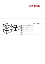 Nibe TOC 500 Installer Manual preview