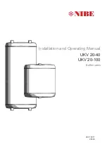 Nibe UKV 20-100 Installation And Operating Manual preview