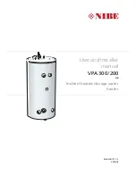 Nibe VPA 200 User'S And Installer'S Manual preview