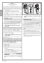 Preview for 16 page of Nice ALTO100C Instructions And Warnings For Installation And Use