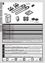 Preview for 31 page of Nice ARIA Instructions And Warnings For Installation