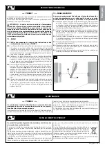 Предварительный просмотр 13 страницы Nice CLB207 Instructions And Warnings For Installation And Use