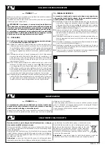 Предварительный просмотр 61 страницы Nice CLB207 Instructions And Warnings For Installation And Use