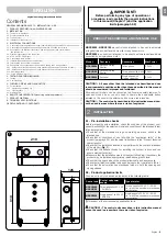 Предварительный просмотр 5 страницы Nice D-Pro Action Series Instructions And Warnings For Installation And Use