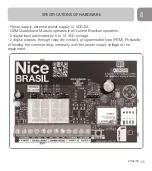 Preview for 55 page of Nice DISCADOR SIM 1010GSM Instructions And Warnings For Installation And Use