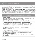 Preview for 64 page of Nice DISCADOR SIM 1010GSM Instructions And Warnings For Installation And Use