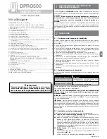 Предварительный просмотр 79 страницы Nice DPRO500 Instructions And Warnings For Installation And Use