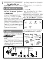 Preview for 4 page of Nice E MAT MT 1517 Instructions For Installation & Use