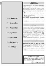 Preview for 16 page of Nice ERA QUICK M Instructions And Warnings For Installation And Use