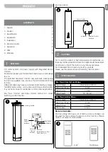 Preview for 7 page of Nice Era Track Action Instructions And Warnings For Use