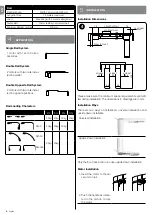 Preview for 8 page of Nice Era Track Action Instructions And Warnings For Use