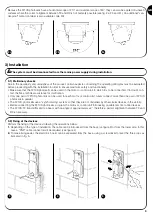 Предварительный просмотр 3 страницы Nice F210S Installation Instructions And Warnings