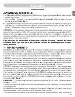 Предварительный просмотр 9 страницы Nice HSDIM23 Instructions And Warnings For Installation And Use