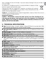 Предварительный просмотр 9 страницы Nice HSDIM24 Instructions And Warnings For Installation And Use