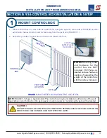 Предварительный просмотр 13 страницы Nice HySecurity CBOX936 Installation And Programming Manual